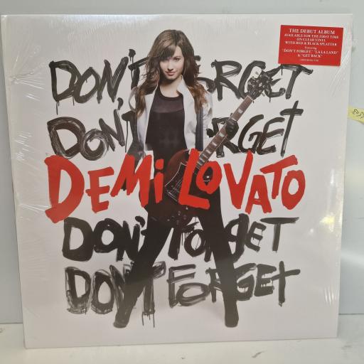 DEMI LOVATO Dont Forget DEBUT ALBUM 12" vinyl LP. D003580301