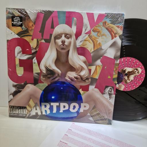 LADY GAGA Artpop 2x12" vinyl LP. 602537543052