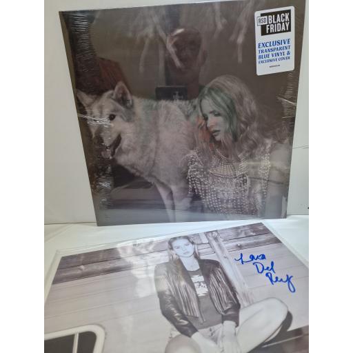 LANA DEL REY Chemtrails over the country club 12" blue translucent vinyl LP. 602438222582