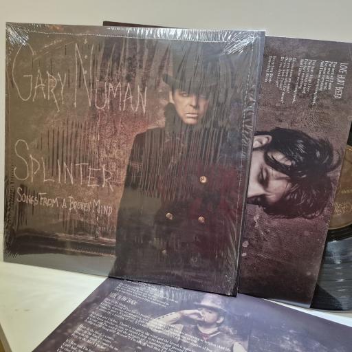 GARY NUMAN Splinter- Songs from a broken mind 2x12" vinyl LP. 8787158520037