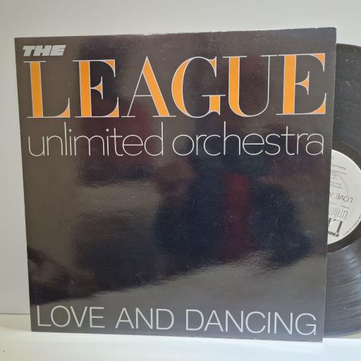 THE LEAGUE UNLIMITED ORCHESTRA Love and dancing 12" vinyl LP. OVED6