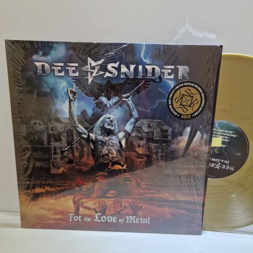 DEE SNIDER For The Love Of Metal Limited edition 12" vinyl LP. NPR797