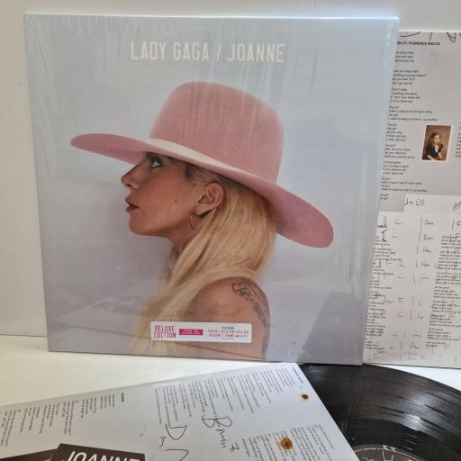 LADY GAGA Joanne 2x12" deluxe edition vinyl LP. 602557205152