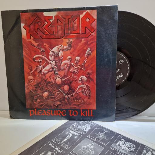 KREATOR Pleasure to kill 12" vinyl LP. 08-16556