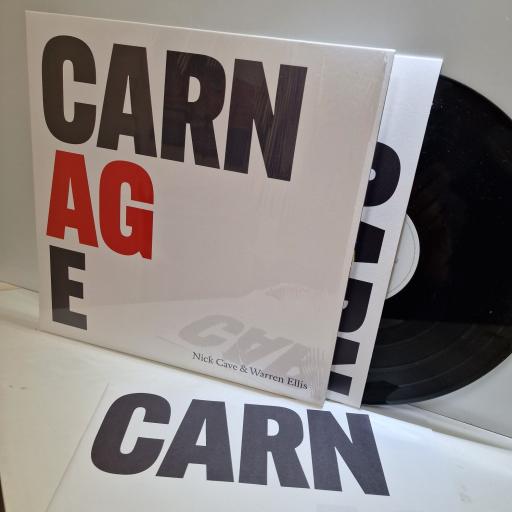 NICK CAVE & WARREN ELLIS Carnage 12" vinyl LP. BS021LP