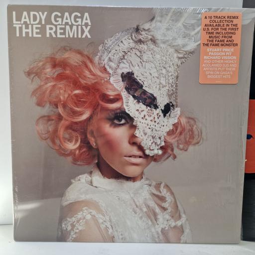 LADY GAGA The remix 12" vinyl LP .60252747102