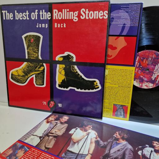 THE ROLLING STONES Jump back (The best of The Rolling Stones '71 - '93) 2x12" vinyl LP. V2726(72438393215)