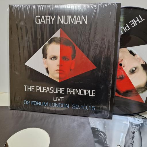 GARY NUMAN The Pleasure Principle live (O2 Forum London 22.10.15) 2x12" picture disc vinyl LP. MM-VP2-1602B