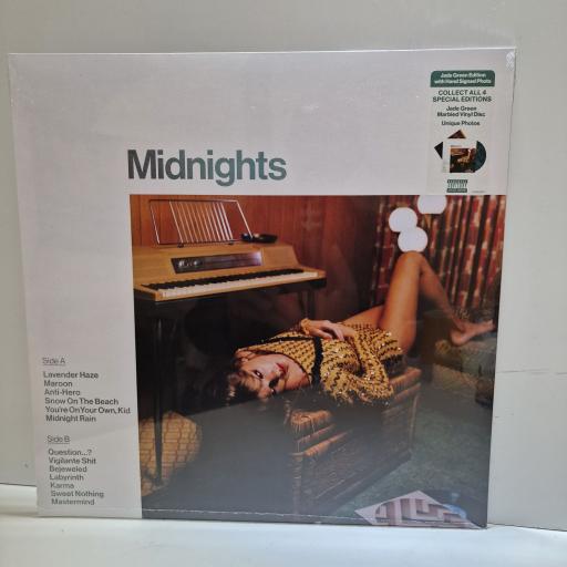 TAYLOR SWIFT Midnights (jade green edition) 12" vinyl LP. 2445790050