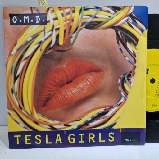 O.M.D. Tesla Girls 7" single. VS705