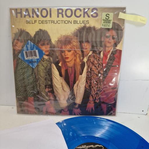 HANOI ROCKS Self destruction blues 12" limited edition vinyl LP. GHS24264