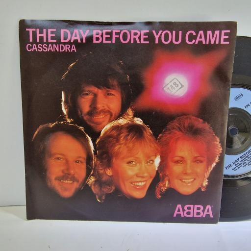 ABBA The day before you came 7" single. EPCA2847