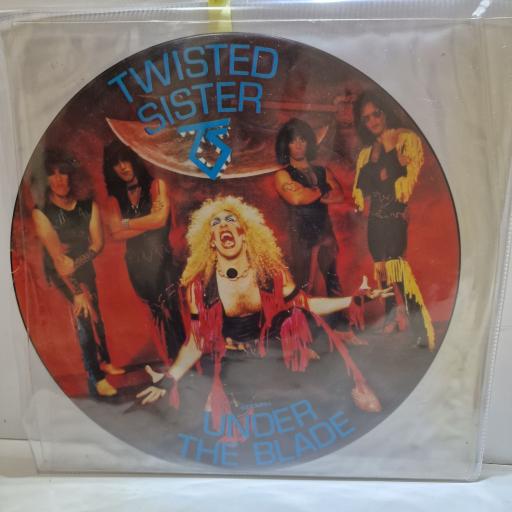 TWISTED SISTER Under the blade 12" limited edition picture disc LP. SECXP9