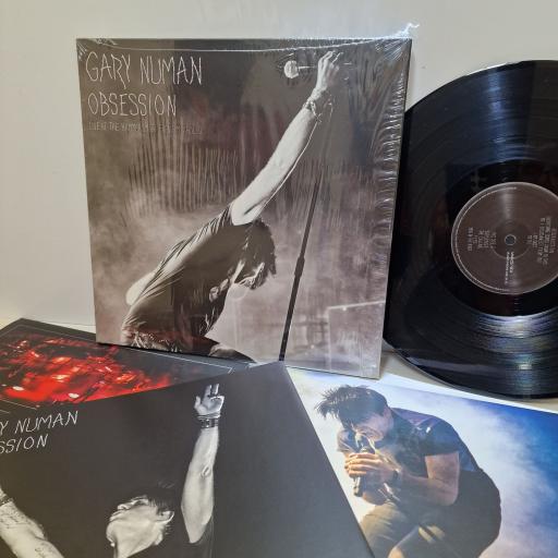 GARY NUMAN Obsession - Live at the Hammersmith Eventim Apollo 3x12" vinyl LP. MM-VC3-1604