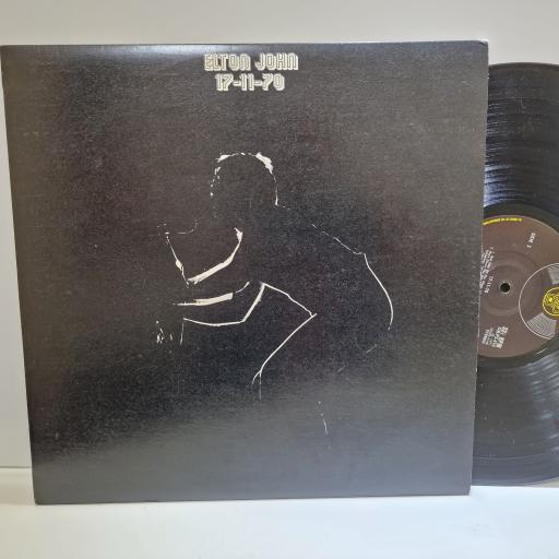 ELTON JOHN 17-11-70 12" vinyl LP. DJLPS414