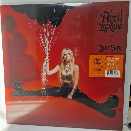 AVRIL LAVIGNE Love Sux 12" vinyl LP. 07567863737