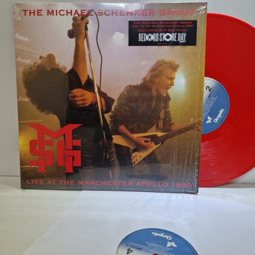 MICHAEL SCHENKER GROUP Live At The Manchester Apollo 1980 2x12" vinyl LP. 5060516096244
