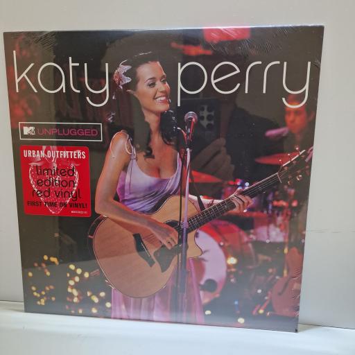 KATY PERRY MTV Unplugged 12" limited edition RED vinyl LP. B0033022-01