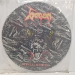 VENOM Live Official Bootleg 12" picture disc LP. APKPD12