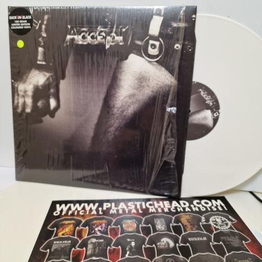ACCEPT Balls To The Wall Limited Edition 12" WHITE Vinyl. LP. BOBV312LP.