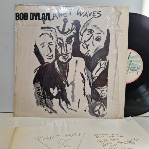BOB DYLAN Planet waves 12" vinyl LP. ILPS9261