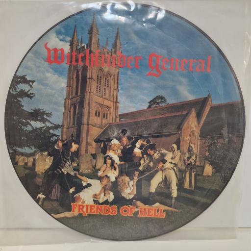 WITCHFINDER GENERAL Friends of hell 12" picture disc LP. HMRPD13