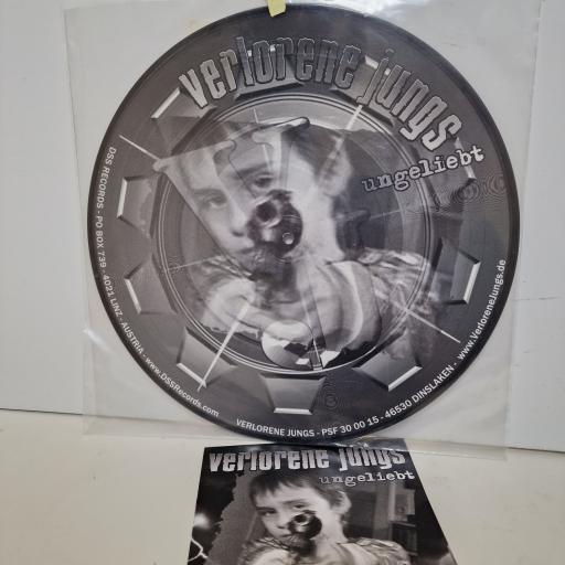 VERLORENE JUNGS Ungeliebt 12" Picture Disk Vinyl. LP. DSS080.