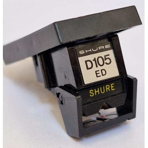 Shure D105 ED cartridge and stylus with DUAL head shell