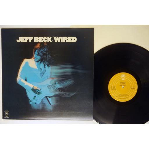 JEFF BECK wired. VINYL 12" LP. EPC86012