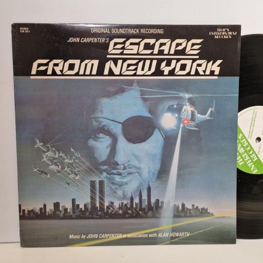 JOHN CARPENTER John Carpenter's Escape From New York 12" vinyl LP. TER1011