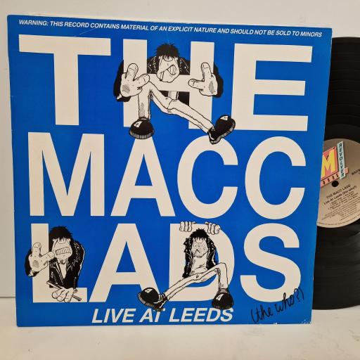 THE MACC LADS Live At Leeds (the who?) 12" Vinyl. LP. WKFM LP 115
