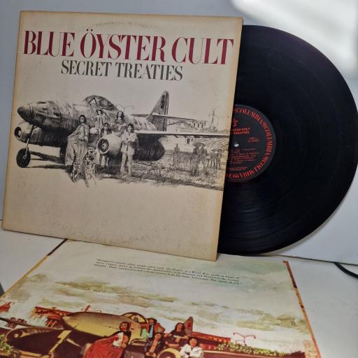 BLUE OYSTER CULT Secret treaties 12" vinyl LP. KC32858