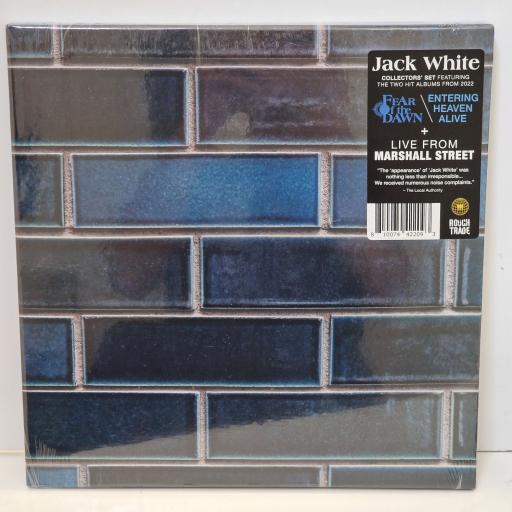 JACK WHITE Fear Of The Dawn / Entering Heaven Alive / Live From Marshall Street 3x12" vinyl LP box set. 810074422093