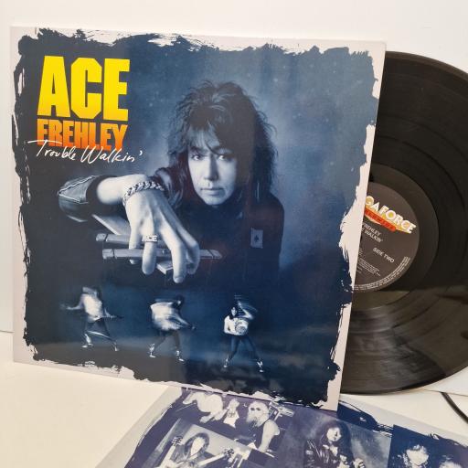 ACE FREHLEY Trouble walkin' 12" vinyl LP. 782042-1