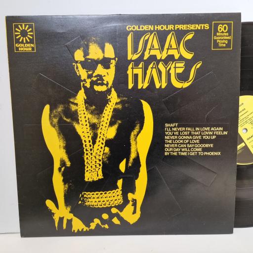 ISAAC HAYES Golden Hour Presents Isaac Hayes 12" vinyl LP. GH844