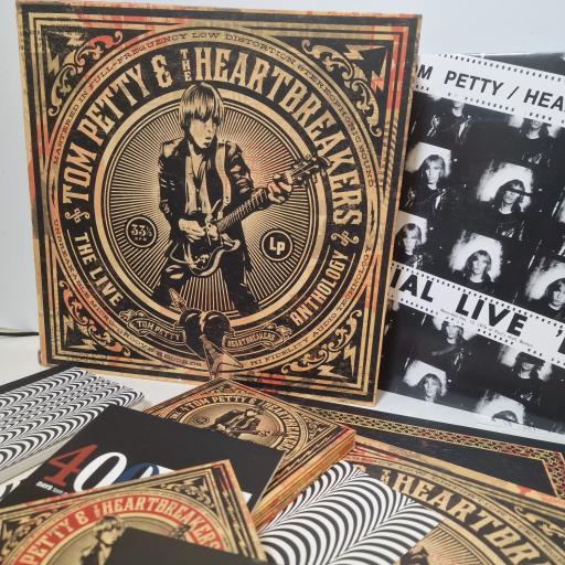 TOM PETTY & THE HEARTBREAKERS The Live Anthology 1x12" vinyl LP, 5x compact disc, 1x DVD-VIDEO and 1x blu-ray box set. 0936249799-9
