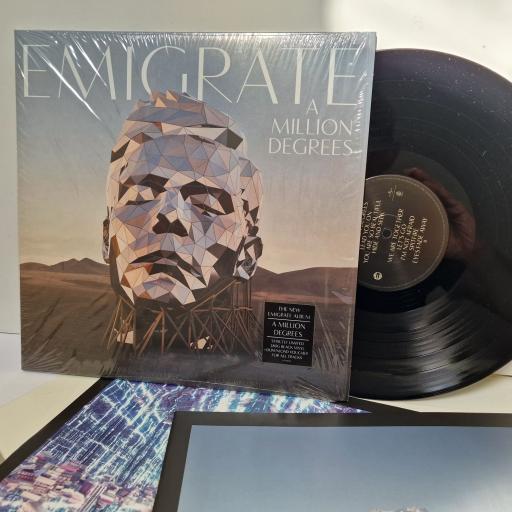 EMIGRATE A million degrees 12" vinyl LP. 0602567773399