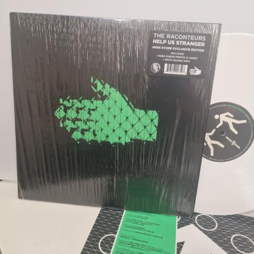 THE RACONTEURS Help us stranger 12" vinyl LP. 813547027528