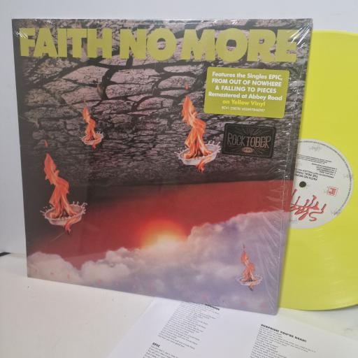 FAITH NO MORE The real thing 12" vinyl LP. 603497846207
