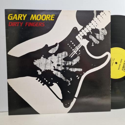 GARY MOORE Dirty fingers 12" vinyl LP. CLALP131