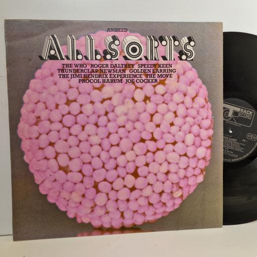 VARIOUS FT. THE JIMI HENDRIX EXPERIENCE, THE WHO, PROCOL HARUM, THE MOVE Aniseed Allsorts 12" vinyl LP. 2409205
