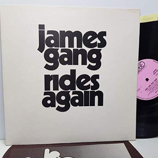 JAMES GANG Rides again, 12" vinyl LP. SPBA6253