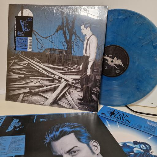 JACK WHITE Fear Of The Dawn 12"BLUE MARBLE vinyl LP. TMR752