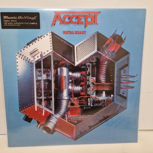 ACCEPT Metal Heart Limited Edition 12" Vinyl. LP. MOVLP2436.