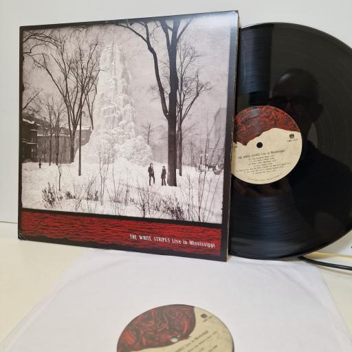 THE WHITE STRIPES Live In Mississippi 12" Vinyl. LP. TMR-100.