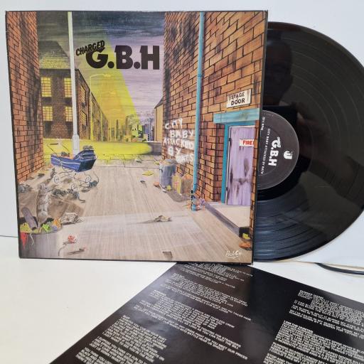 CHARGED G.B.H. City Baby Attacked By Rats 12" Vinyl. LP. CLAY LP4.