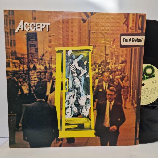 ACCEPT Im A Rebel 12" Vinyl. LP. LOGO 1025.