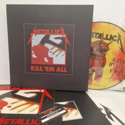 METALLICA Kill 'Em All Deluxe Limited Edition Box Set 4x 12" Vinyl. 4x CD's. LP & EP. BLCKND003RD-1.