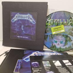 METALLICA Ride The Lightning Deluxe Limited Edition Box Set 4x 12" Vinyl. 5x CD & 1x DVD. LP & EP. BLCKND004RD-1.