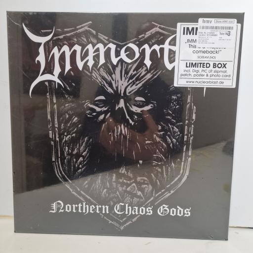 IMMORTAL The Northern Chaos Gods Limited Edition Box Set 12" Vinyl. CD. LP. NB 3220-4.